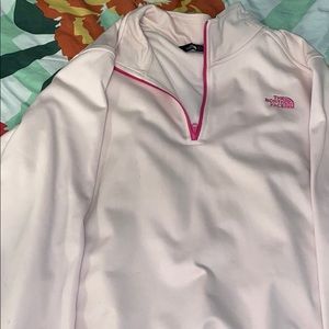 North face zip up jacket